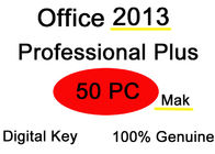 32 64 بت Ms Office 2013 Professional Plus Key Software 50PC Mak Pro