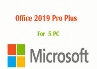 Windows 5 PC Microsoft Office 2019 مفتاح ترخيص البيع بالتجزئة