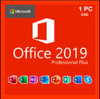 لغة المعطي 1 ربط المستخدم Office 2019 Pro Plus 100٪ العمل