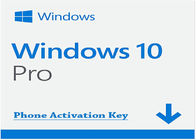 تم تنشيط هاتف ترخيص مفتاح البيع بالتجزئة Microsoft Windows 10 Pro فقط