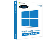 32 بت 64 بت Microsoft Windows 10 Home Retail نظام التشغيل البرمجيات
