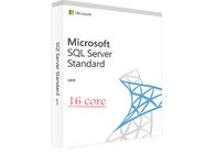 مفتاح بيع بالتجزئة غير محدود Microsoft SQL Server 2019 Standard 16 Core
