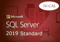 مفتاح بيع بالتجزئة غير محدود Microsoft SQL Server 2019 Standard 16 Core