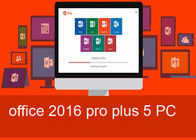 MS Office 2016 Professional Plus 5PC عبر الإنترنت قم بتنشيط رمز مفتاح البيع بالتجزئة