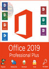 100٪ تفعيل عبر الإنترنت MS Microsoft office pro plus 2019 Digital Key
