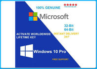 ترقية مفتاح ترخيص Microsoft Windows 10 ، مفتاح المنتج 32 64 بت Win 10 Pro