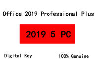 تنشيط نظام التشغيل 5 أجهزة كمبيوتر Windows 10 Microsoft Office 2019 Pro Plus Key عبر الإنترنت