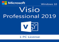 مفتاح منتج Microsoft Visio Professional 2019 Pro Professional 32/64 Bit