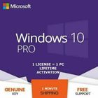 PC 32/64 Bit مفتاح ترخيص Microsoft Windows 10