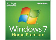 ترخيص 64 بت Microsoft Windows 7 Home Premium Key Code 5 مستخدم