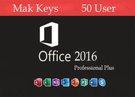 تم تنشيط 50 مفتاح ترخيص MS Office 2016 Pro Plus Windows Mak عبر الإنترنت