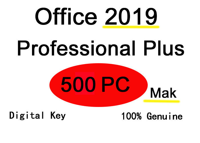 تنزيل Office 2019 Professional Plus 500 PC Official Official 32/64 Bit Mak