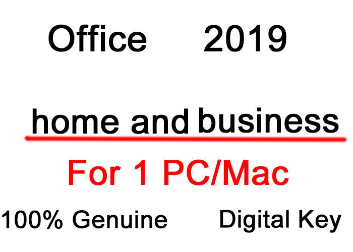 Microsoft Office Home and Business 2019 لـ Win Mac 2PC Lifetime Use