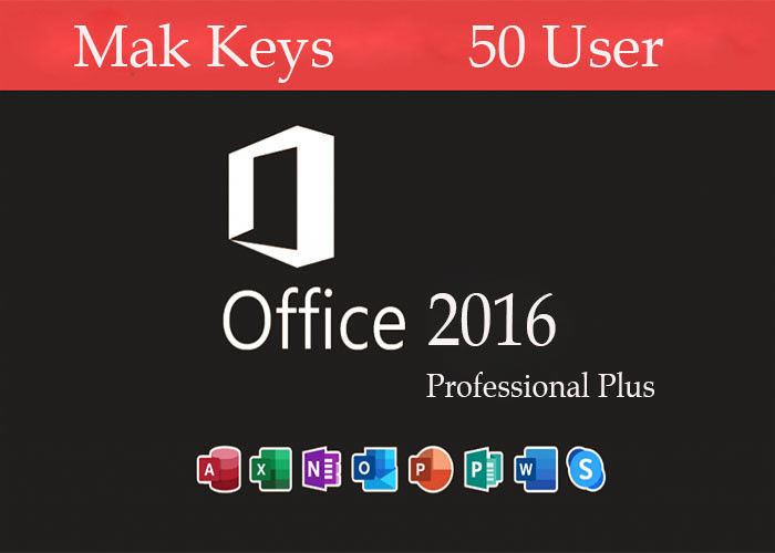 ترخيص أصلي لـ Microsoft Office 2016 Professional Plus